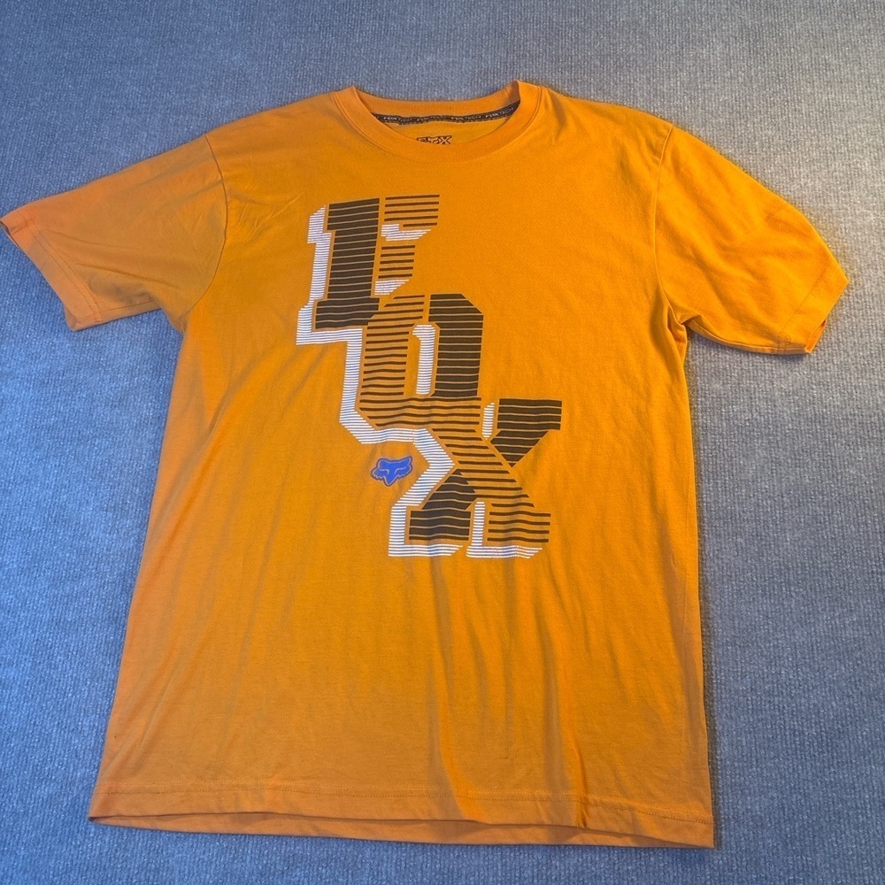 Fox Men's Orange Graphic T-Shirt 0170
